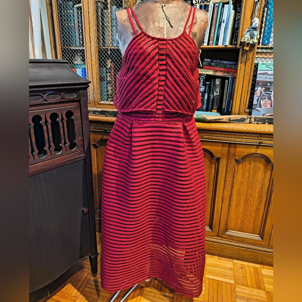 NWT Burgundy Dress From Shila Of Australia